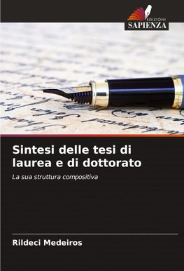 Sintesi delle tesi di laurea e di dottorato