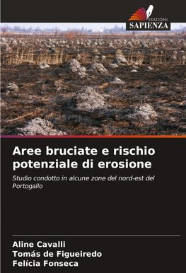 Aree bruciate e rischio potenziale di erosione