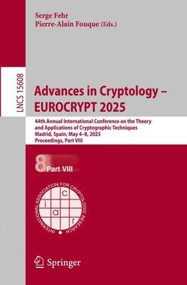 Advances in Cryptology - EUROCRYPT 2025