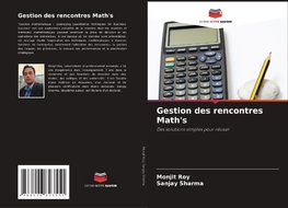 Gestion des rencontres Math's