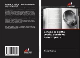 Schede di diritto costituzionale ed esercizi pratici