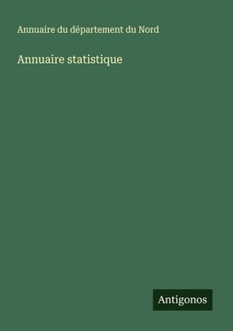 Annuaire statistique