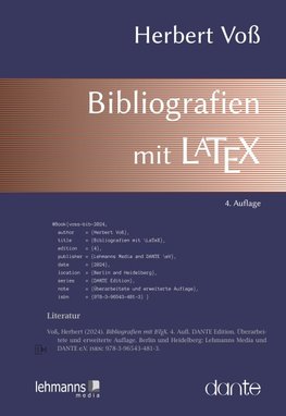 Bibliografien mit LaTeX