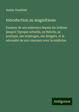 Introduction au magnétisme