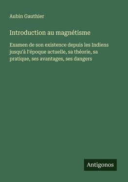 Introduction au magnétisme