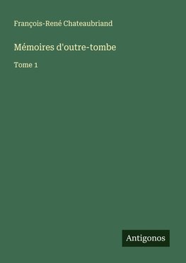 Mémoires d'outre-tombe