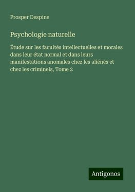 Psychologie naturelle