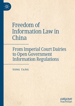 Freedom of Information Law in China