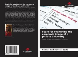 Scale for evaluating the corporate image of a private university
