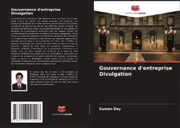Gouvernance d'entreprise Divulgation