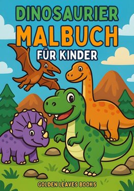 Dinosaurier Malbuch für Kinder