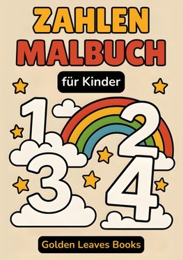 Zahlen Malbuch für Kinder