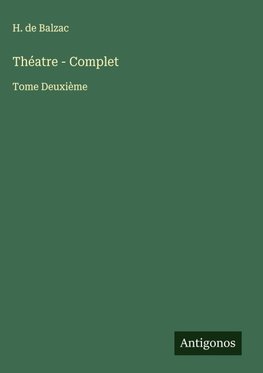 Théatre - Complet