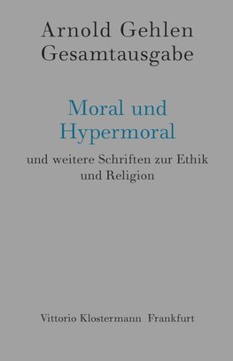 Moral und Hypermoral