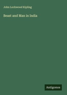 Beast and Man in India