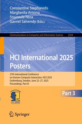 HCI International 2025 Posters