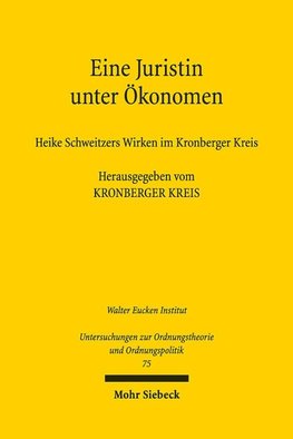 Eine Juristin unter Ökonomen