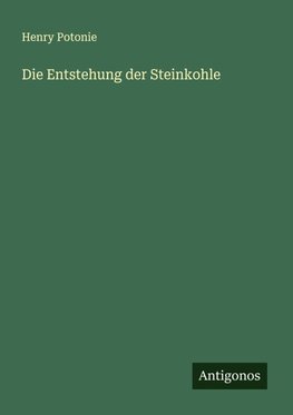 Die Entstehung der Steinkohle