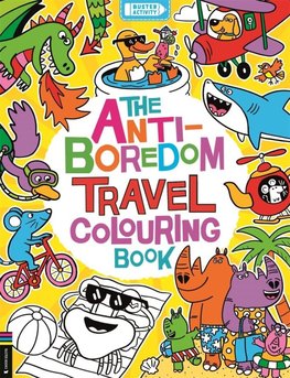 The Anti-Boredom Travel Colouring Book