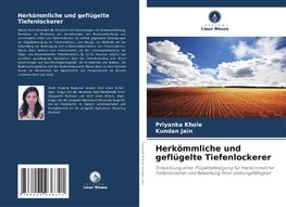 Herkömmliche und geflügelte Tiefenlockerer