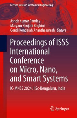 Proceedings of ISSS International Conference on Micro, Nano, and Smart Systems