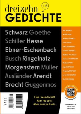 dreizehn +13 Gedichte