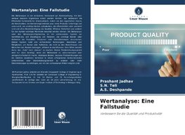 Wertanalyse: Eine Fallstudie