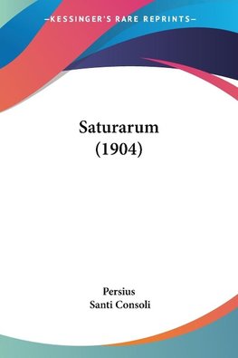 Saturarum (1904)