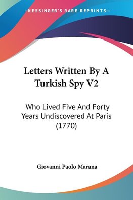 Letters Written By A Turkish Spy V2