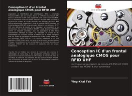 Conception IC d'un frontal analogique CMOS pour RFID UHF