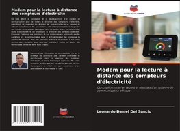 Modem pour la lecture à distance des compteurs d'électricité