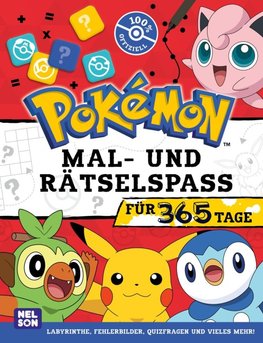 Pokémon Activity-Buch: Mal- und Rätselspaß für 365 Tage