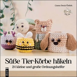 Amigurumi: Süße Tier-Körbe häkeln