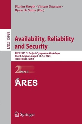 Availability, Reliability and Security
