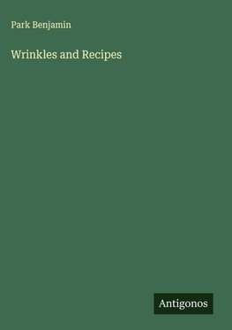 Wrinkles and Recipes