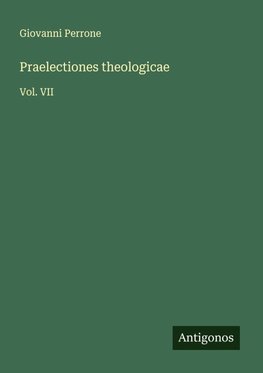 Praelectiones theologicae