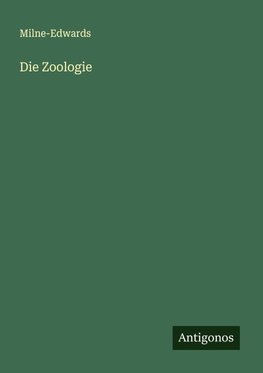 Die Zoologie