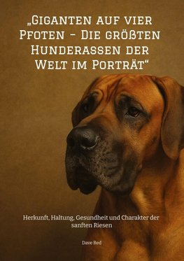 "Giganten auf vier Pfoten - Die größten Hunderassen der Welt im Porträt"
