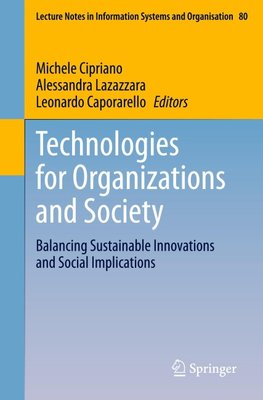 Technologies for Organizations and Society