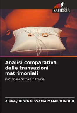 Analisi comparativa delle transazioni matrimoniali