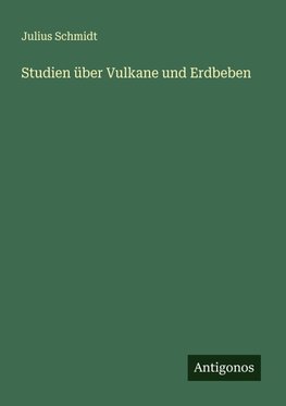 Studien über Vulkane und Erdbeben