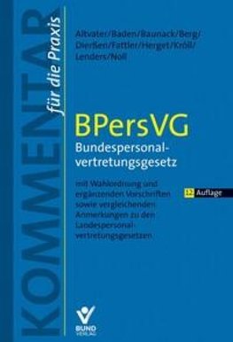 BPersVG - Bundespersonalvertretungsgesetz