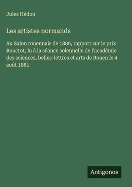 Les artistes normands