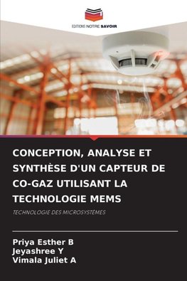 CONCEPTION, ANALYSE ET SYNTHÈSE D'UN CAPTEUR DE CO-GAZ UTILISANT LA TECHNOLOGIE MEMS