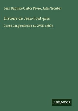 Histoire de Jean-l'ont-pris
