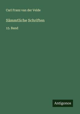 Sämmtliche Schriften