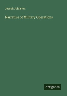 Narrative of Military Operations