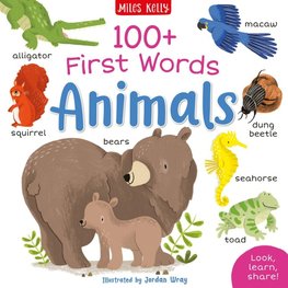 100 FIRST WORDS ANIMALS PB