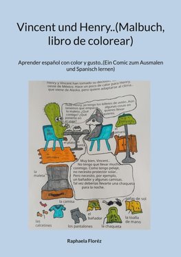Vincent und Henry..(Malbuch, libro de colorear)