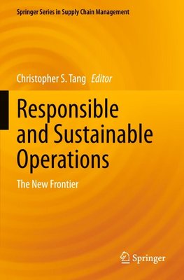 Responsible and Sustainable Operations